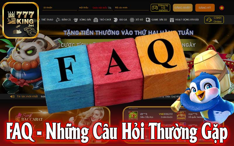 FAQ - Câu hỏi thường gặp